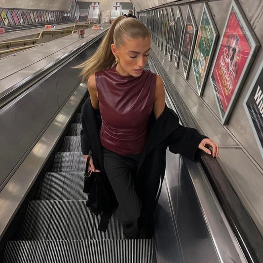 Cara | Blusa Burdeos