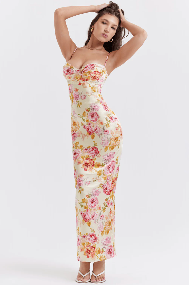 Amelia | Vestido de Flores Encantador