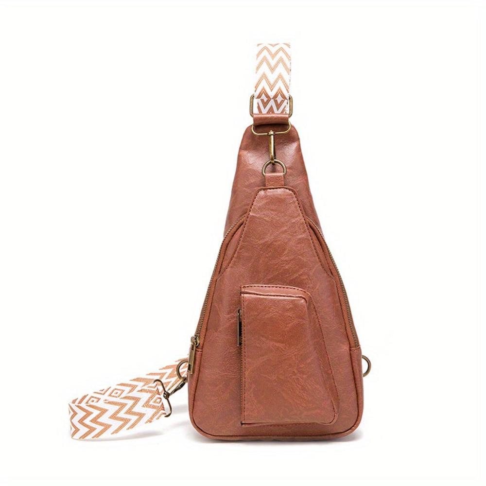 Bolso de hombro retro chic de cuero, cómodo y atemporalmente elegante