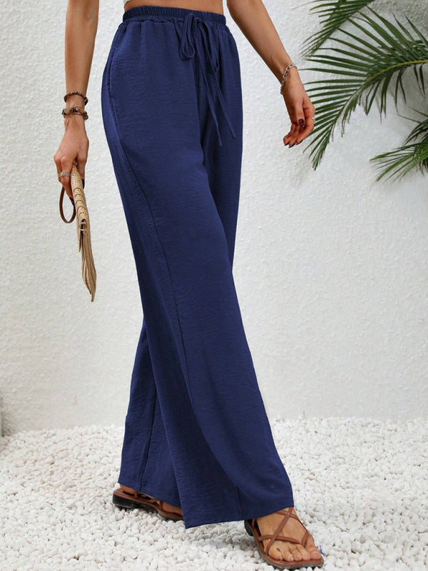 Marloes | Pantalón ancho cómodo con cintura elástica