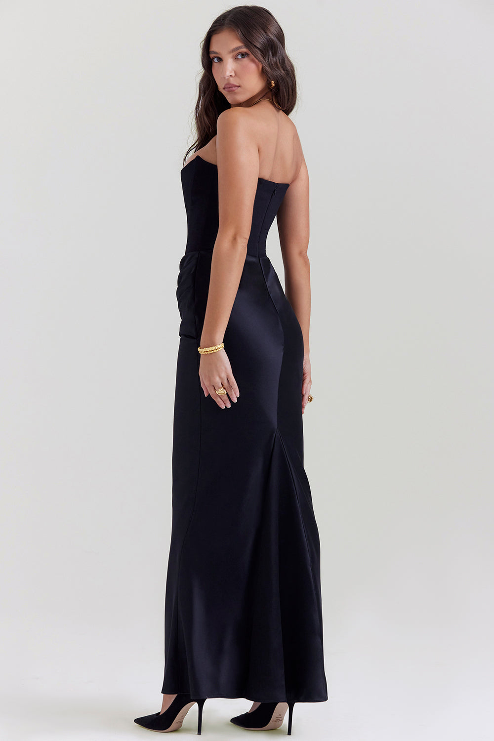 Lina - Vestido Maxi Elegante con Corsé