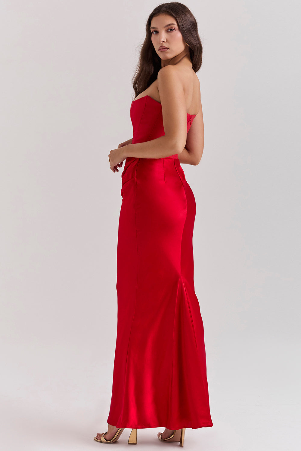 Lina - Vestido Maxi Elegante con Corsé