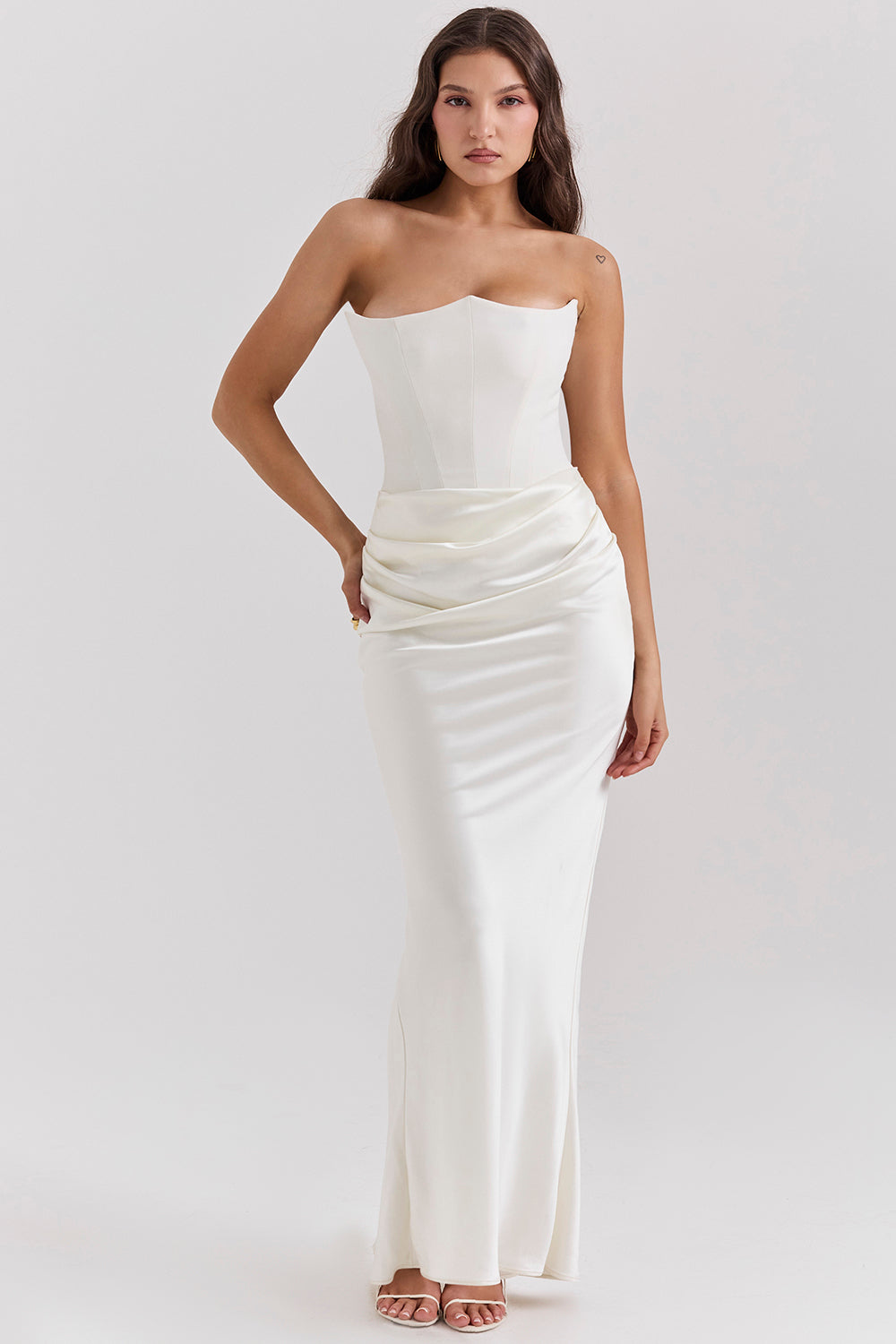 Lina - Vestido Maxi Elegante con Corsé