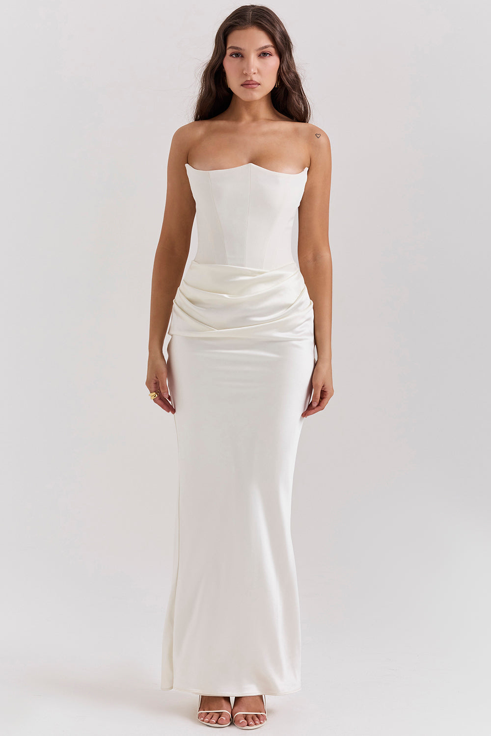 Lina - Vestido Maxi Elegante con Corsé